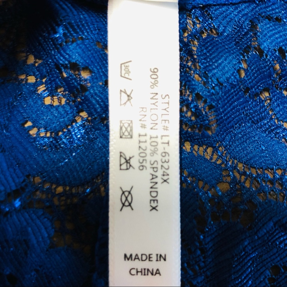 NEW! Zenana Outfitters Lace Racerback Bra Bralette - Picture 6 of 9
